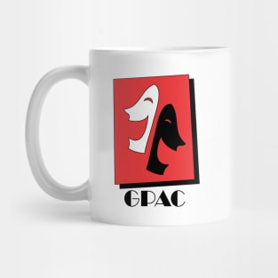 GPAC Logo Black Text - Transparent Mug